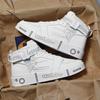 2024 New Men's Sneakers Fashion High Top Casual Shoes Men Women Running Shoes Lace Up Platform Shoes Men Tenis Masculino