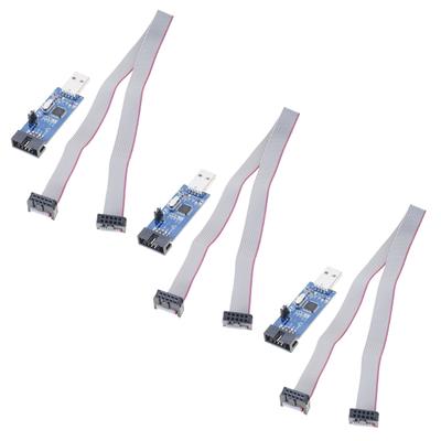 Dvigubi įtampos AVR USB ISP Asps Programuotojas Mikrovaldikliams Firmware Atnaujinti Palaiko 3,3 V Ir 5 V Maitinimo šaltinius