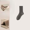 Women's Autumn and Winter Deodorant Retro Boneless Drum Pile Cotton Socks