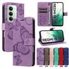 Portefeuille à rabat Papillon Cuir Coque de téléphone sur Pour Xiaomi Redmi 15 15C 4G 5G Poco C85 Étuis Livre Housse de téléphone TPU souple Funda