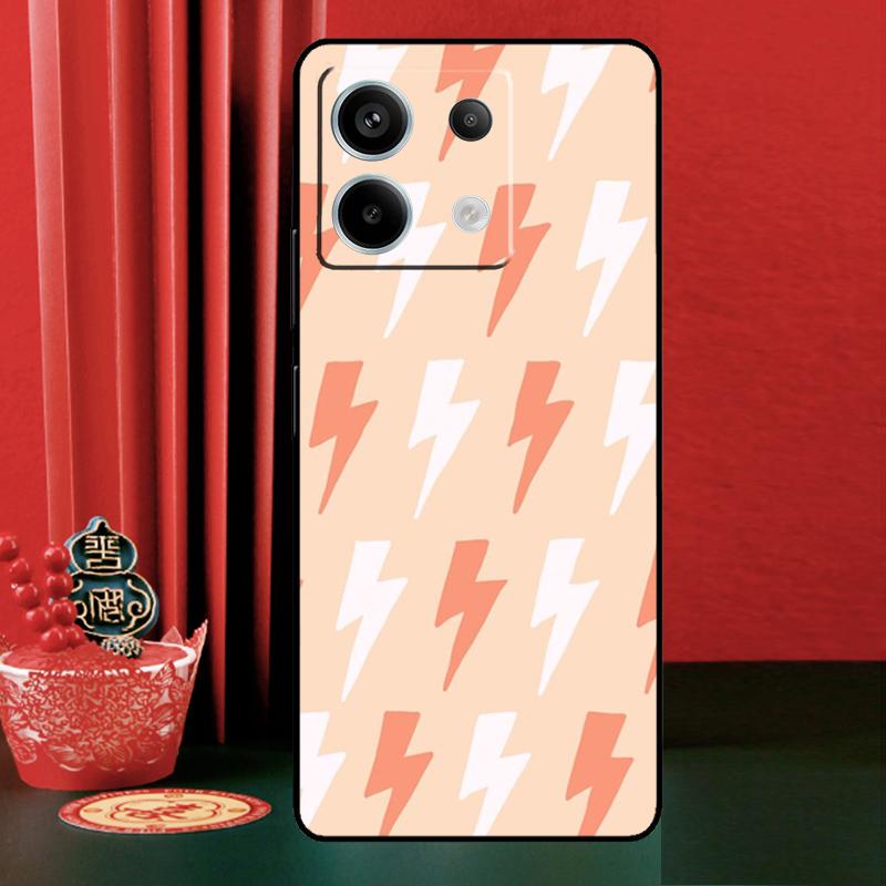 Lightning Bolt For Xiaomi Redmi Note 14 Pro 13 12 11 9 10 9S 10S 11S 12S Redmi 13C 10C 12C 14C Phone Case
