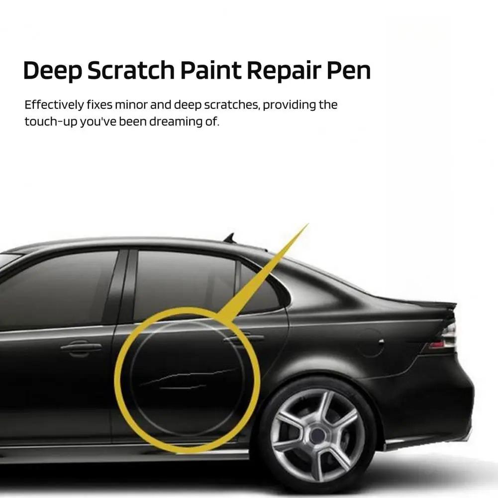 QC19 8Colors Car Scratch Repair Pen Touch-up Painter Pen Surface Repair Professional Applicator Scratch Clear Remover for Black