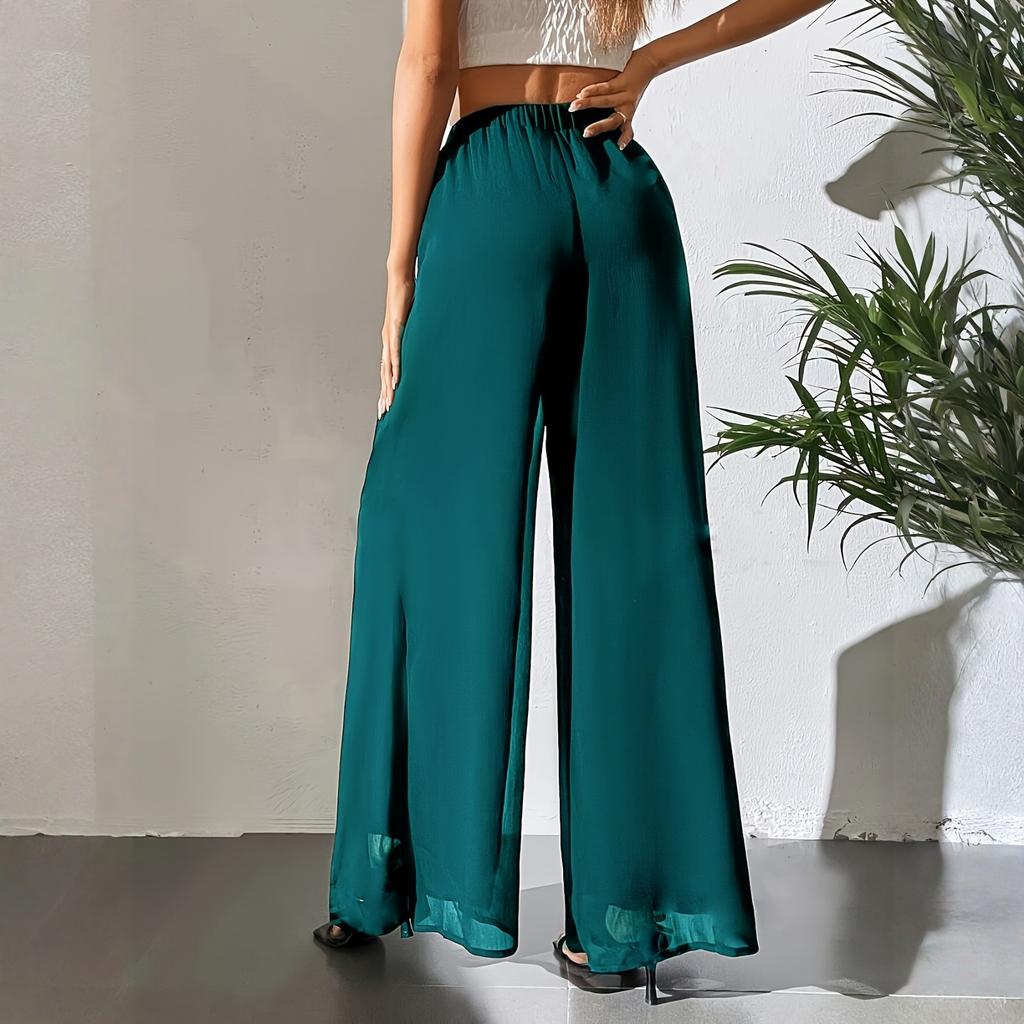 Women's Straight Pants Fashion Casual Pants Nine Point Harlan Pants