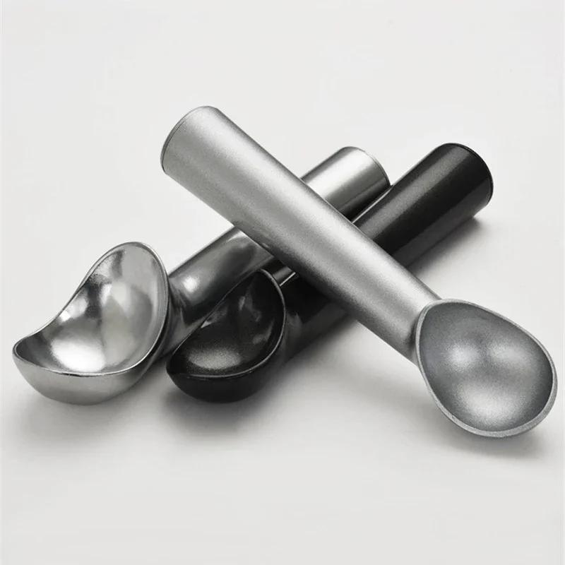 Stainless Steel Portable Aluminum Alloy Nonstick AntiFreeze Ice Cream Baller Scoop Home Kitchen Tool