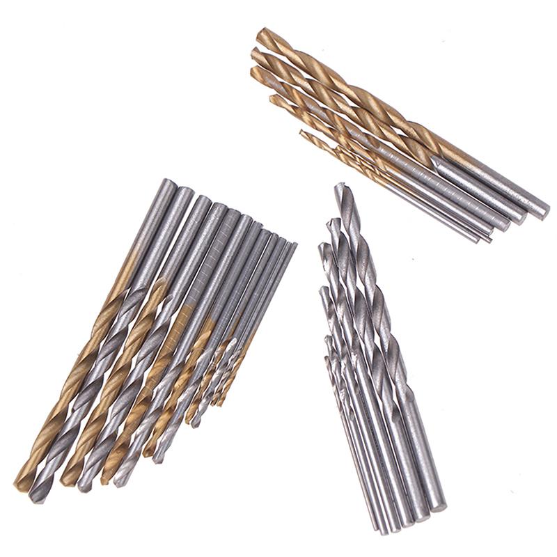 60/120Pcs Drill Set - Suitable For Metal And Wood, 1-3.5Mm High Carbon Steel, Round Shank Spiral Groove Design, Durable Woodwork