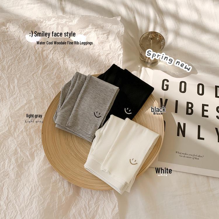 

Bumi er Весенние ребристые женские и детские модальные леггинсы с открытой ластовицей 90-130 cm/1 pack of 5