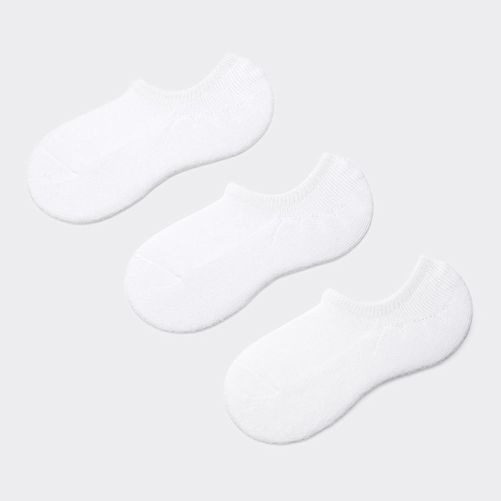 

Очень короткие носки GU by Uniqlo 3P 00 WHITE/2527cm