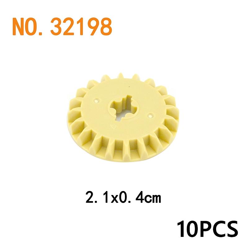 Piese Tehnice Cărămizi Roată Melcată Ax Pin Angrenaj Diferențial Clasic MOC Tren Vagon Macara Model DIY Blocuri de Construcție Jucării 32494