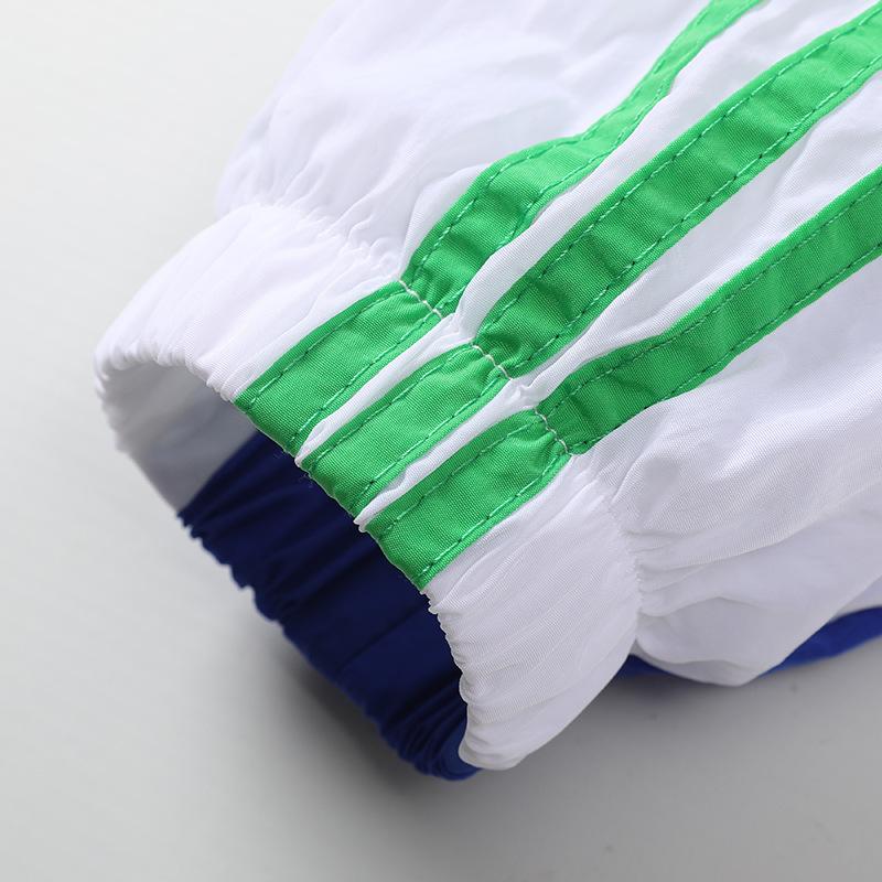 Autumn Color Matching Hooded Jacket Men's Trendy Brand Fashion Versatile Casual Jacket Men's Coat Men's Clothing