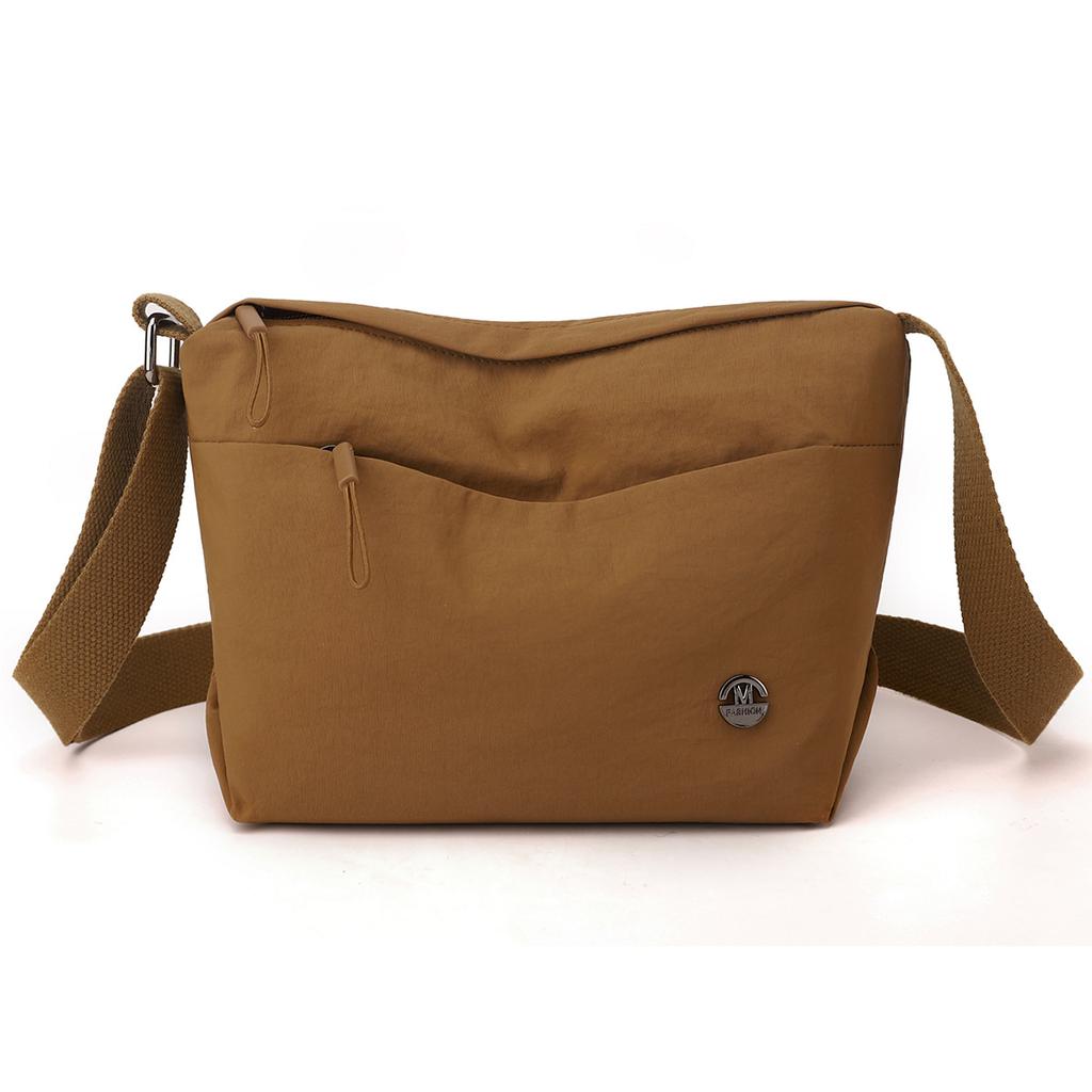 New shoulder bag hot-selling women's bag fashion high sense large capacity shoulder messenger bag light waterproof bag