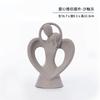 Modern Minimalism Abstract Character Decorations Ceramic Couple Ornaments Valentine's Day Gift Home Decoration Accessories