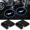 Car Door Projector Lamps LED Welcome Light Emblem For Mustang Universal Big Size Mustang Shelby GT Car Accessories