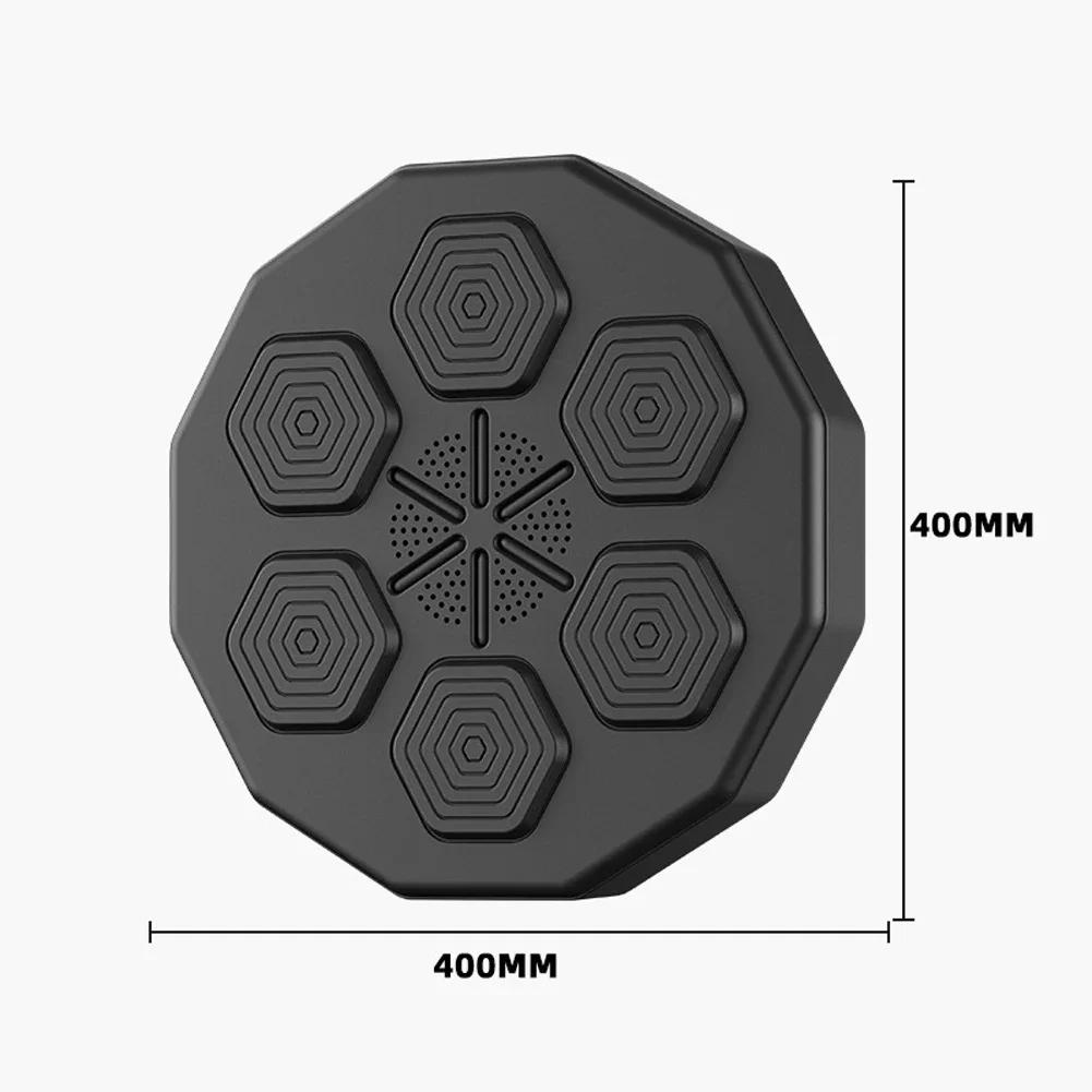 Smart Music Boxing Machine Wall Target LED Lighted Sandbag Relaxing Reaction Training Target for Boxing Athletic Activities  Practical Use
