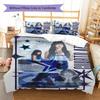 Aitana Pattern Bedding,Quilt Set Quilt Cover Pillowcase Home Birthday Gift (1 * duvet cover + 2 * pillowcase, without core)