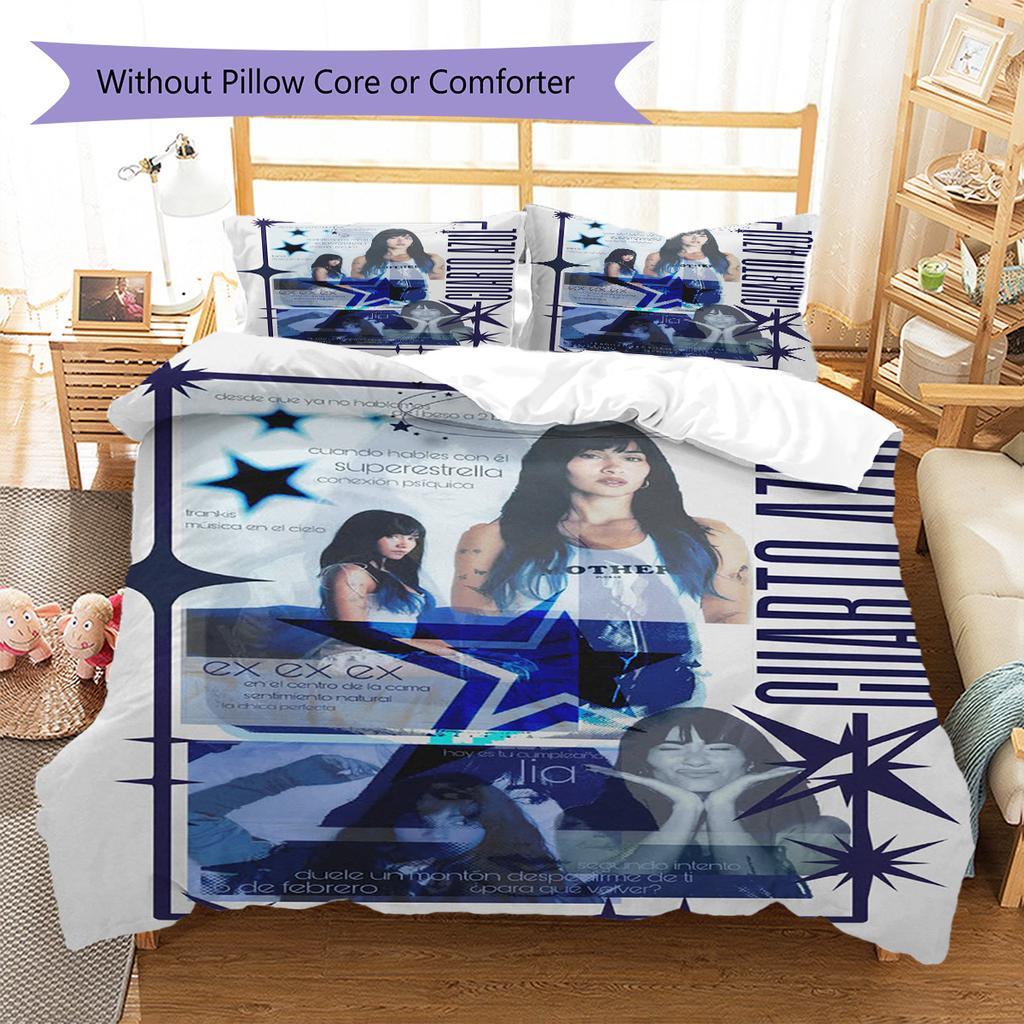 Aitana Pattern Bedding,Quilt Set Quilt Cover Pillowcase Home Birthday Gift (1 * duvet cover + 2 * pillowcase, without core)