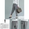 Women's Plus Size Harem Pants With Stylish Stripes And Comfortable Casual Fit