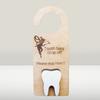 Elegant Tooth Fairy Door Hanger Handmade Encourage Brushing Teeth Board  Kids Room Decor