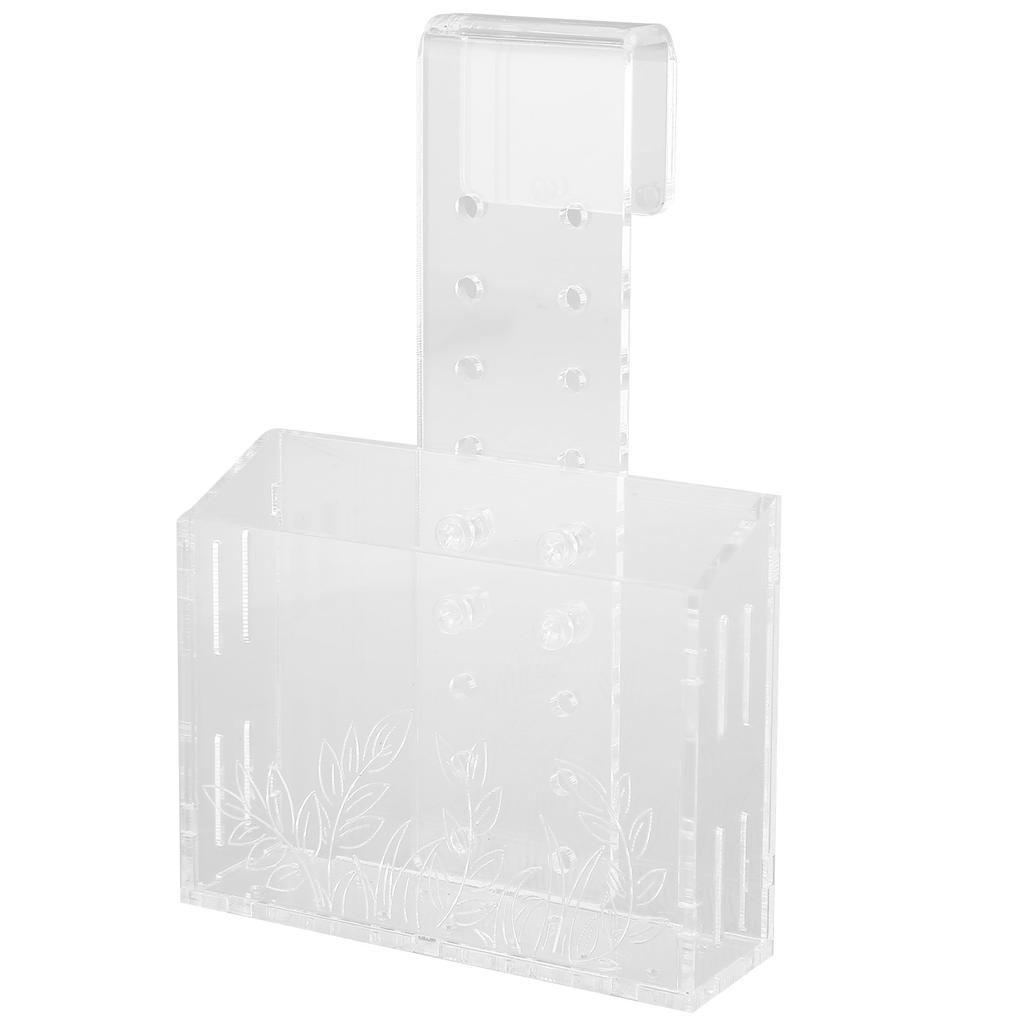Aquarium Aquatic Pflanzer Transparent Acryl Fisch Tank Hängen Wasser Pflanzen Pflanzer mit Haken und