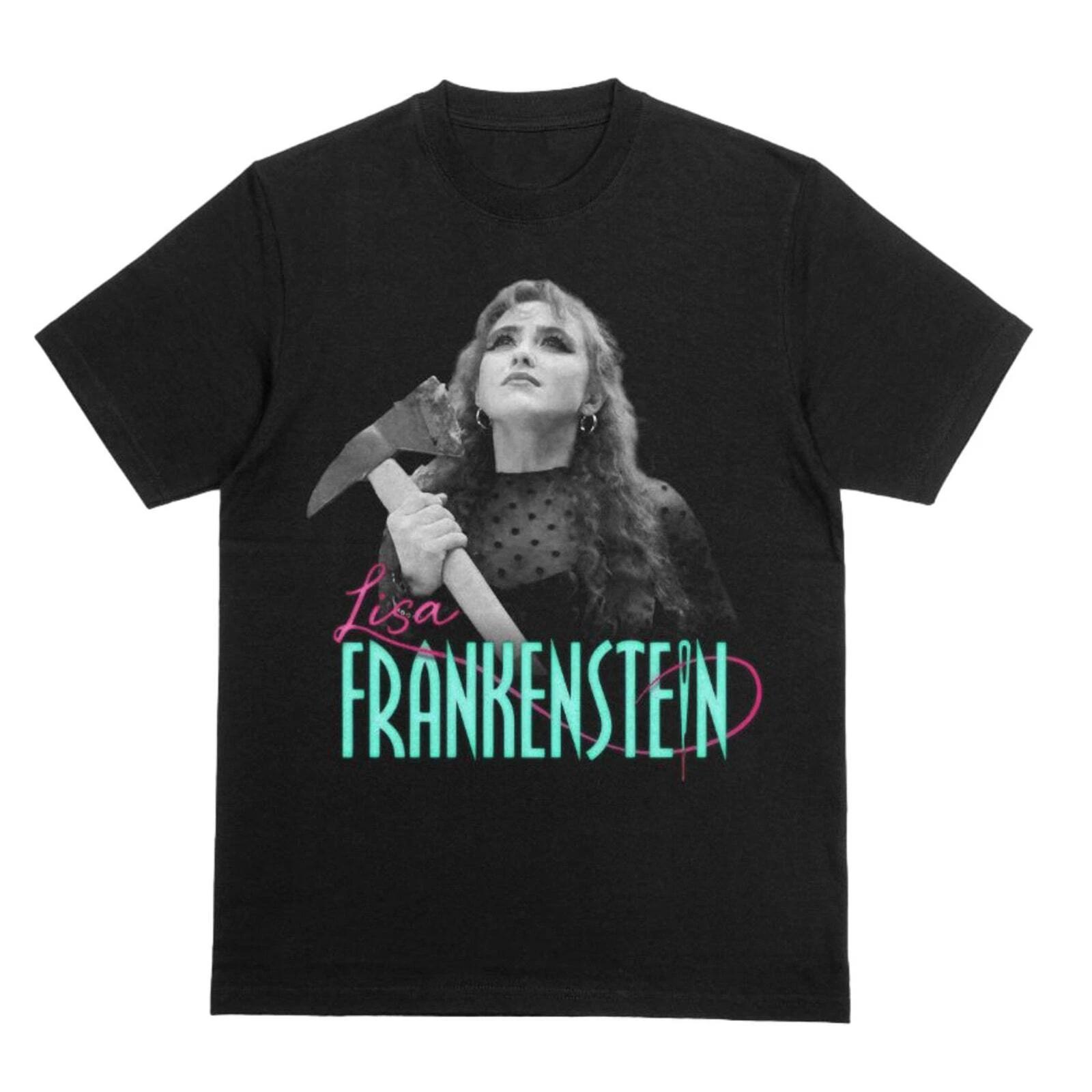 Men s and Women s T-shirts Lisa Frankenstein 2024 Shirt, Lisa Frankenstein T Shirt, Movie Poster, Retro Sty L