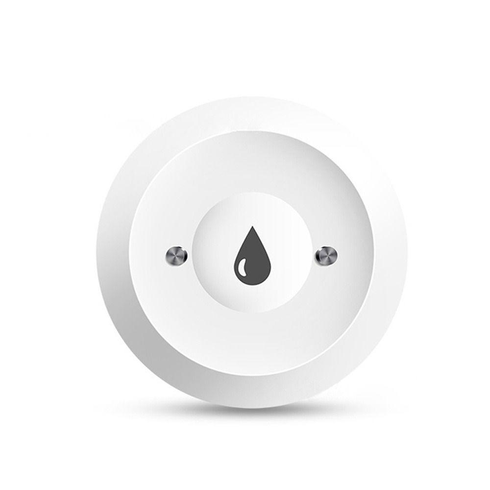 Подключение ZigBee Детектор затопления Мониторинг через приложение Датчик протечки Датчик утечки воды Ванная комната белый