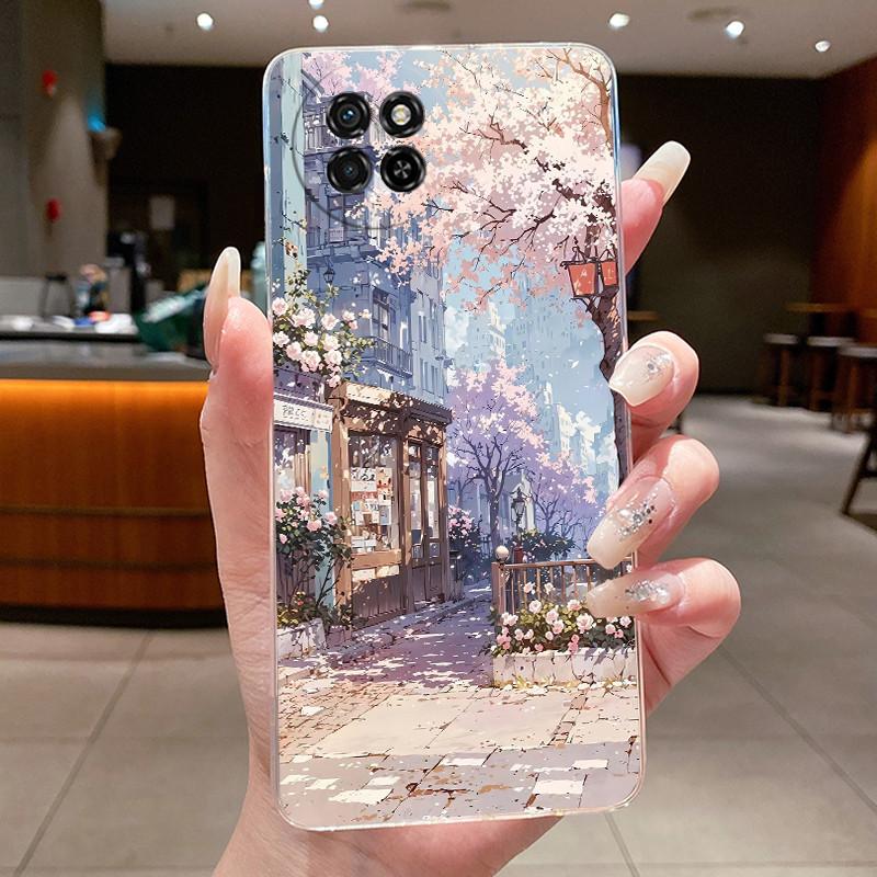 Casing For itel S23 S665L Aesthetic Luxury Dragon Cute Cool Boys Girls Soft silicone Phone Case Back Cover Transparent TPU Shell