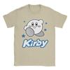 Herren T-Shirt Kirbys Blaue Sterne Hipster 100% Baumwolle T-Shirts Kurzarm T-Shirts Rundhals Kleidung Bedruckt