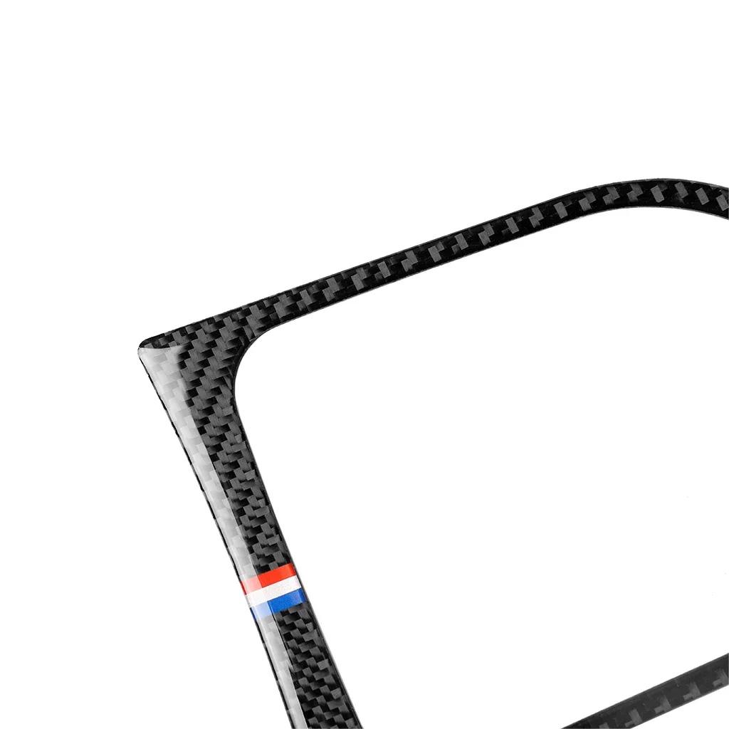 Passend Für Ford Mustang 2015-2017 Autozubehör 3D Autoaufkleber Styling Kohlefaser Auto Schaltknauf Panel Rahmen Abdeckung Aufkleber