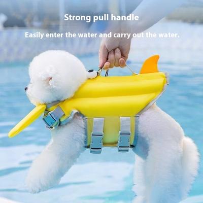 Gilet de sauvetage pour chien, fournitures pour animaux de compagnie, natation pour animaux de compagnie, jeux d'eau d'été, maillot de bain d'été pour chiot