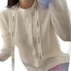 Gentle apple green lace knitted cardigan women's thin girl spring and autumn sweet small fresh top