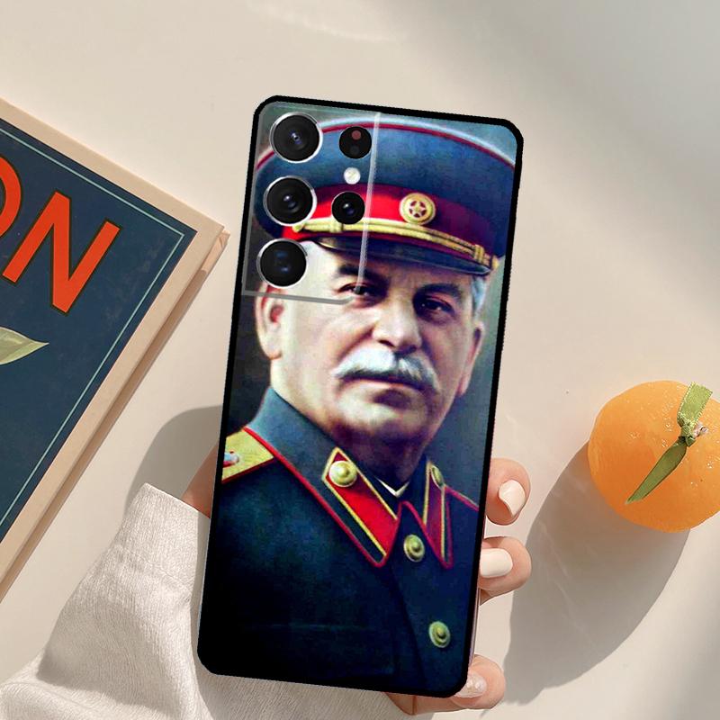 Stalin Phone Case For Samsung Galaxy S24 S25 S26 Ultra S20 S21 S22 S23 Plus S10 S25 FE Back Cover