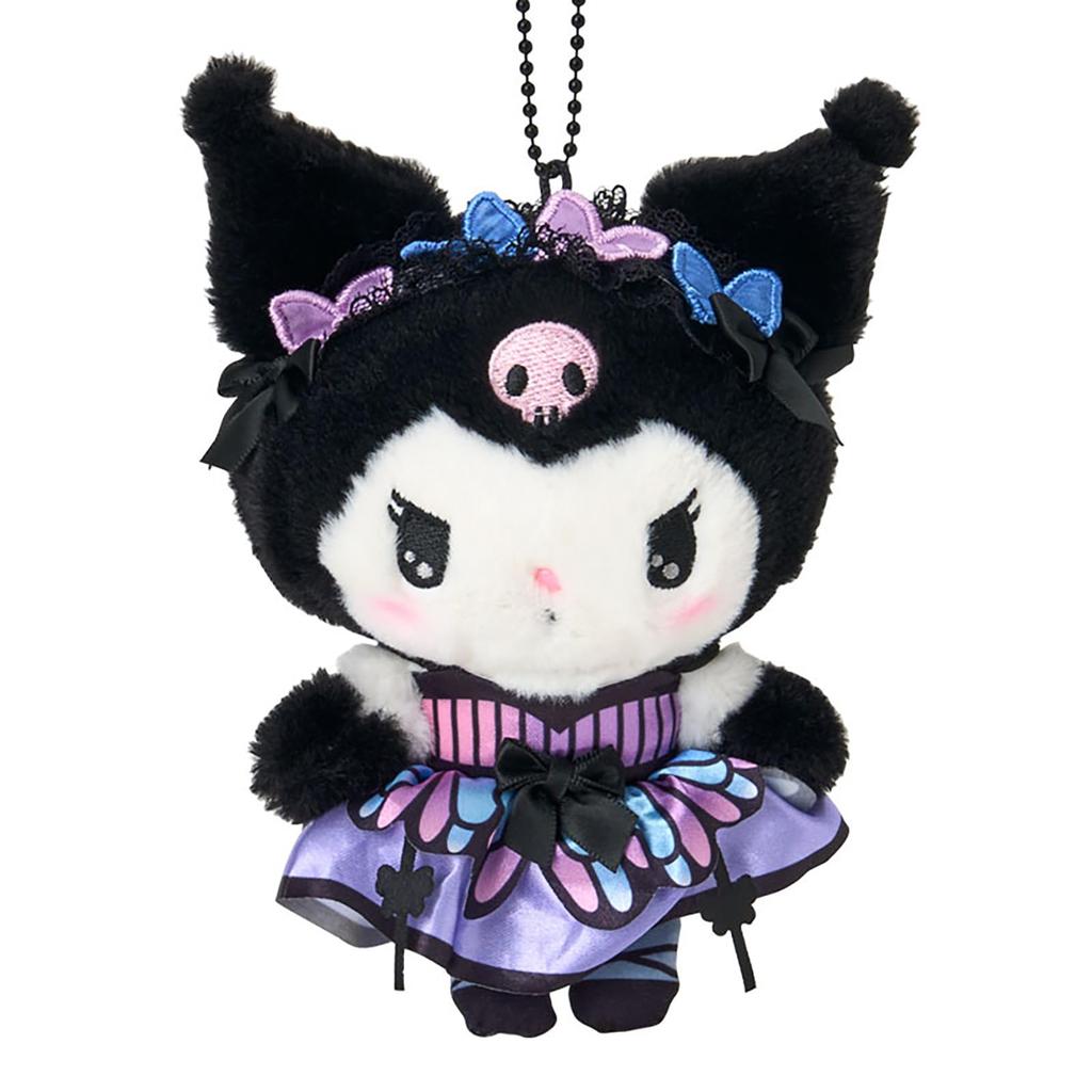 Sanrio Mascot Holder Ages 6 and 072541 (Butterfly) Kuromi, Up,