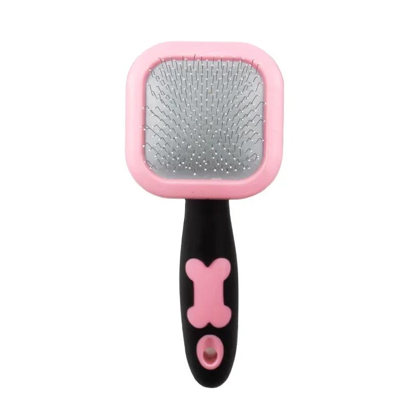 Pet Needle Combs Rotatable Slicker Brush Small Medium Dogs Hair Brushes Hair Removal Knotting Comb Grooming Supplies For Dog Cat
