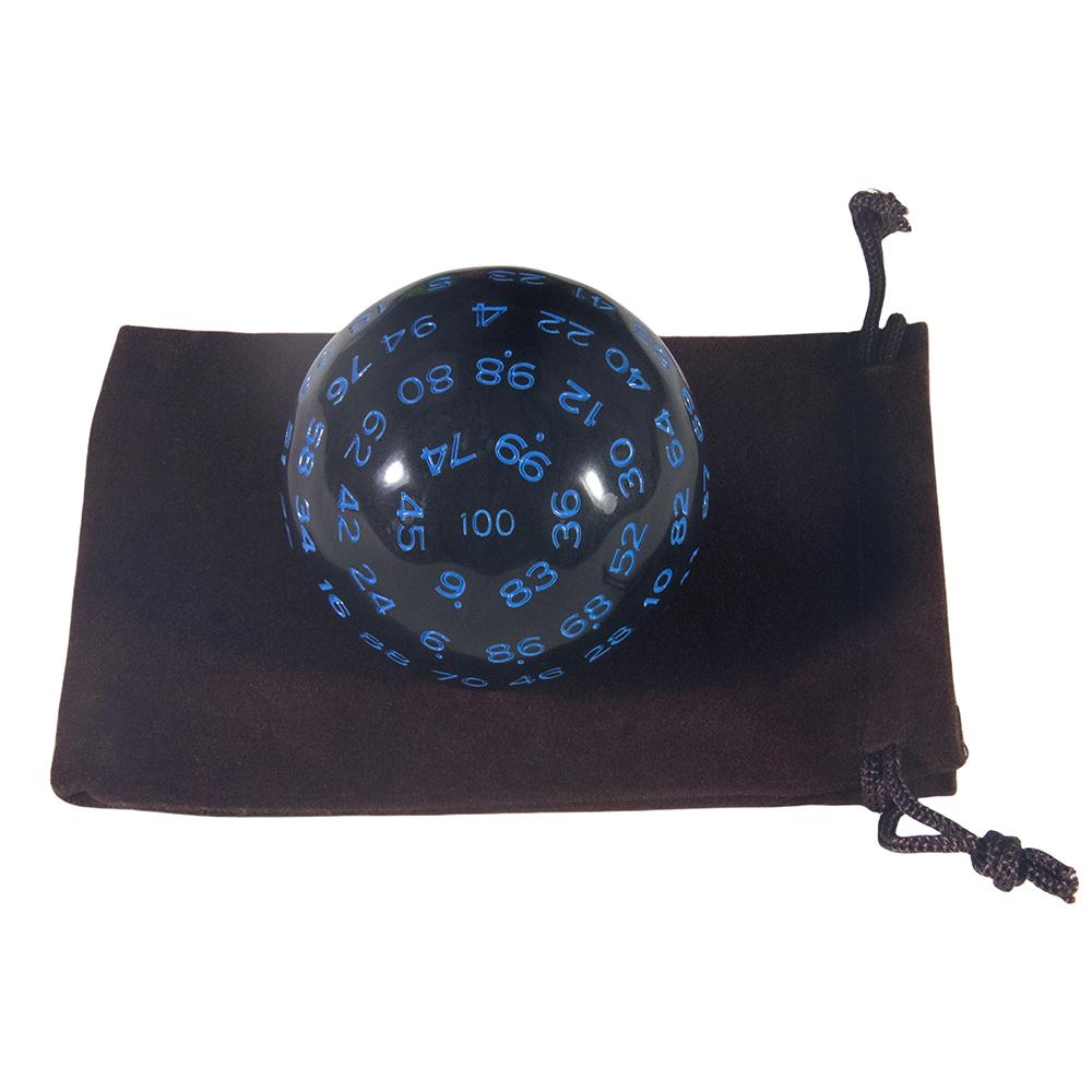 D100 Dice DND Polyhedral Dice with Bag Game for DND Role Playing Game