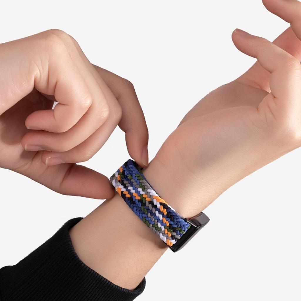Nylon Strap For Huawei Band 10 9 8 Braided Comfortable Magnetic Buckle Adjustable Watchband Huanwei Band 10/9/8 Accessories Belt