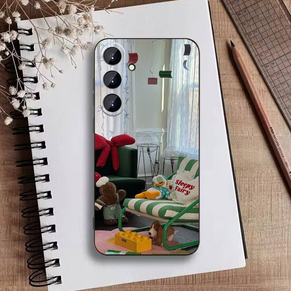 New Year Merry Christmas  Phone Case For Samsung Galaxy A73,A21s,A22,A31,A52,A53,A71,A41Soft Black Shell
