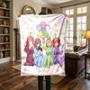 The Quintessential Quintuplets Comfortable Flannel Blanket Printed Warm, For Chairs, Travel -HE69