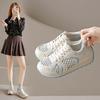 Korean Version of the New Dad Shoes Women's 2025 Summer Student Sports Thick-soled Heightening Casual Shoes Mesh Breathable Women's Shoes