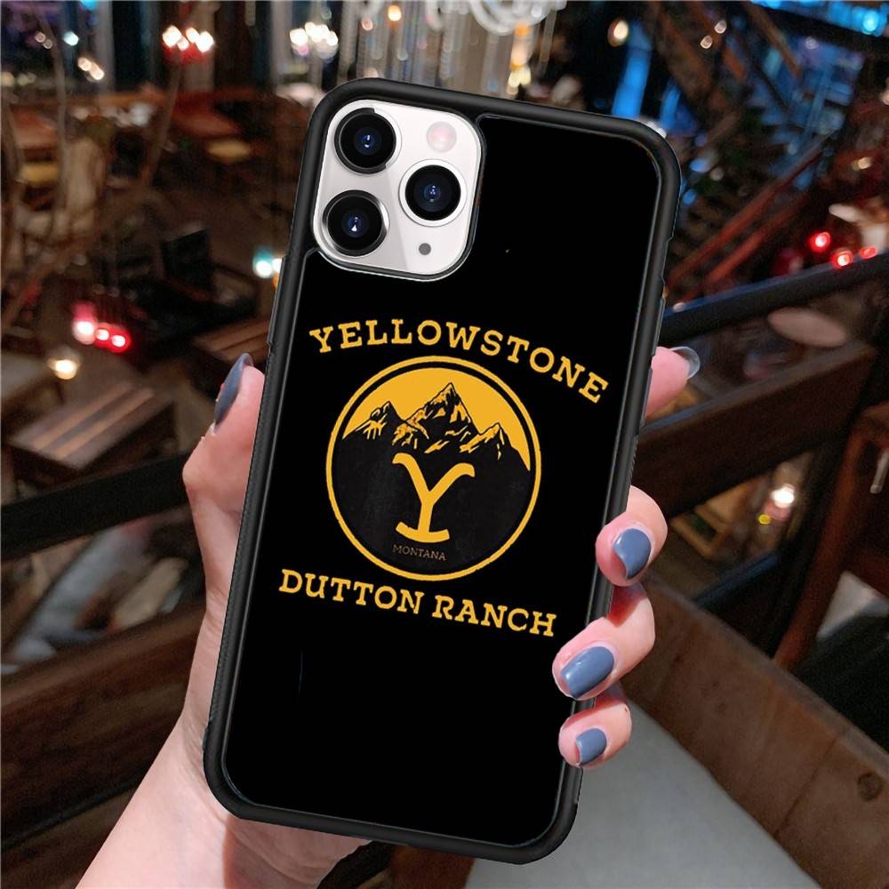 

Y-Yellowstone D-Dutton R-Ranch Logo Phone Case For IPhone 16 Pro Max 15 14 Plus 14 13 12 11 17 PC+TPU Cases Back Cover iPhone 17 Air
