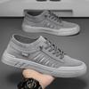 Fashion Non Slip Casual Shoes for Men Lightweight Plain Gray Sneakers In Promotion Legitimate 2025 Trend Designer Luxury Work Man Shoe