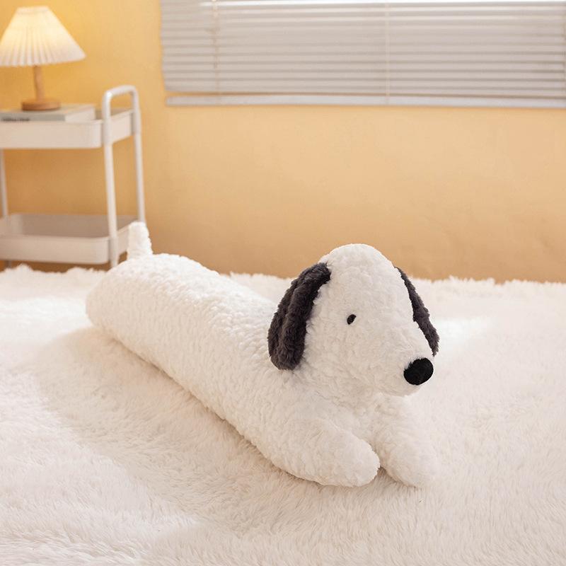 Dachshund Plush Doll Bed Cuddle Long Throw Pillow Girl Pinch Leg Doll Long Pillow Birthday Gift