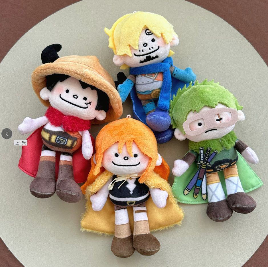 New One Piece Elbaf Arc Plush Toy V3 Cotton Doll Kid Luffy Chopper Perona Usopp Cotton Doll Anime Bag Decor For Anime Collectors