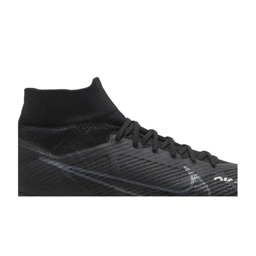 Nike Zoom Mercurial Superfly 9 Pro FG 'Black Volt' (Unisex) Black / Summit White / Volt / Dark Smoke Grey Soccer Shoes DJ5598 001