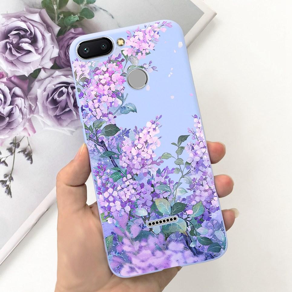 For Cover Xiaomi Redmi 6 6A 6Pro Bumper Shell Fashion Stylish Design Phone Cover For Redmi6 Redmi6a Soft Liquid Silicone Fundas