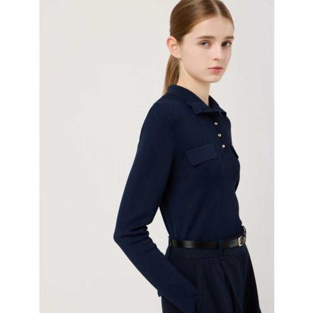 Cc Collect Two Way Neck Pullover C251ksk006 NY (navy)/99(FREE)