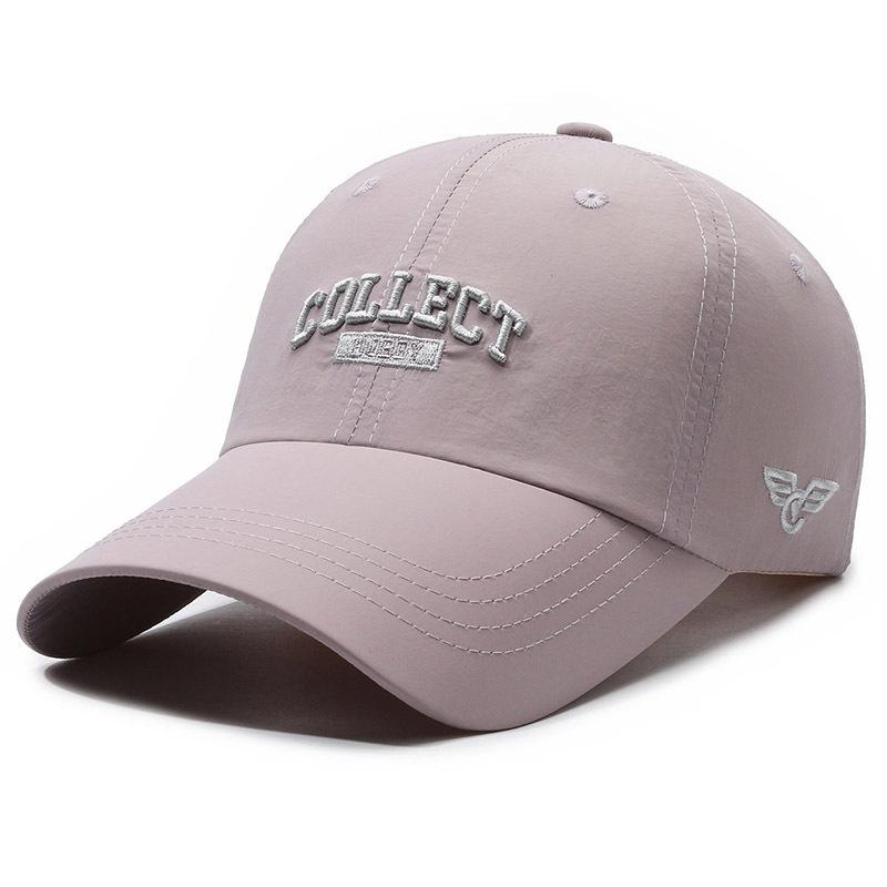 Men Women Cap Summer Quick Dry Cap Mesh Breathable Thin Baseball Cap Outdoor Fishing Sunscreen Hat