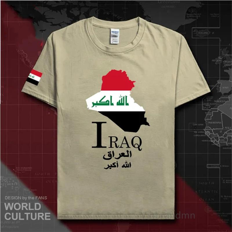 Republic Of Iraq Iraqi Irq Baghdad Unisexs T Shirt New Top Tshirt Short Sleeve Clothes Sweatshirt National Team Summer Fashion Tee