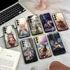 M-MADE IN A-ABYSS Nanachi Phone Case Black Silicone Soft For Samsung S25,S24,S21,S22,S23,S30,Ultra,S20,Plus,Fe,Lite