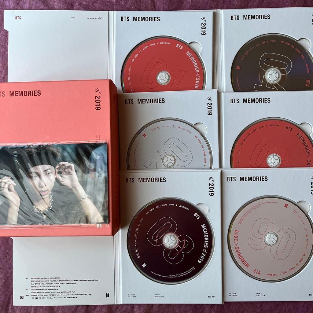 [USED] BTS MEMORIES of 2019 Blu-ray with Japanese subtitles