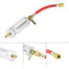 Ac Oil Injector R134A,1 4SAE R134 2 Oz Oil Injector R134A R12 R22 Car A C AC Oil Dye Oz Injection Tool Automotive Air Conditioning Repair Tools