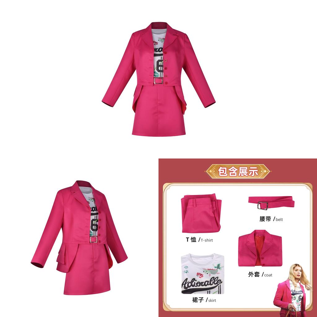 White Chicks Kevin Cosplay Costume For Women With Polyester Fabric For Stage Performance